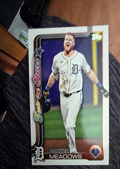 2025 Topps Series 2 #576 Parker Meadows — front