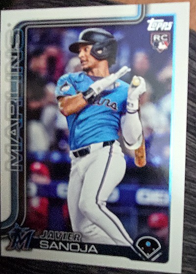 2025 Topps Series 2 #653 Javier Sanoja — front