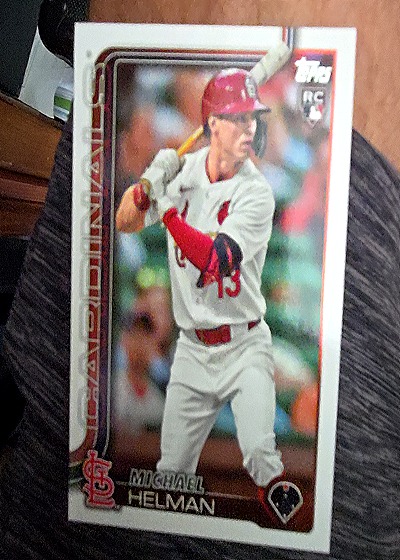 2025 Topps Series 2 #418 Michael Helman — front