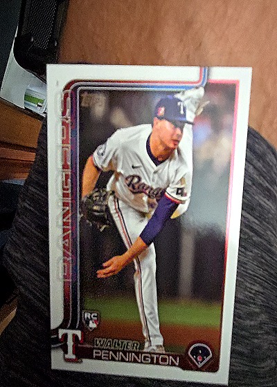 2025 Topps Series 2 #493 Walter Pennington — front