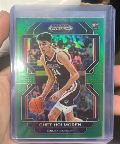 2022 Panini Prizm Draft Picks #51 Chet Holmgren — front