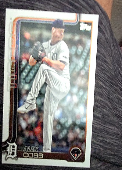 2025 Topps #363 Alex Cobb — front