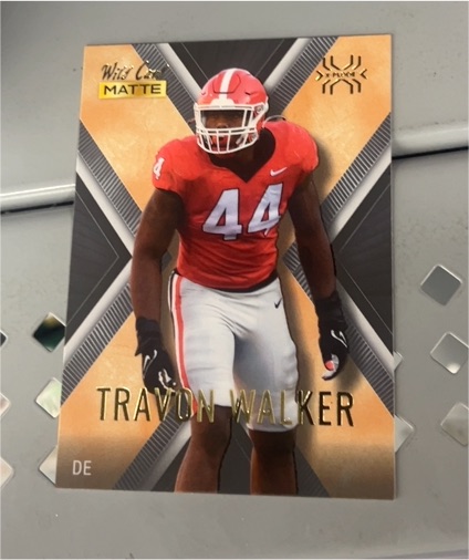 2022 Wild Card Matte X-Plode #MXP-45 Travon Walker — front