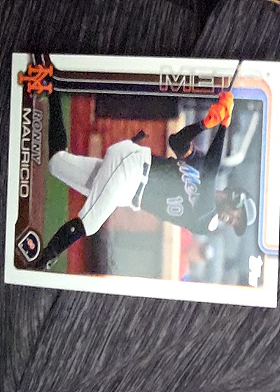 2025 Topps Series 1 IM-1 Ronny Mauricio — front