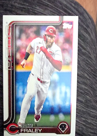 2025 Topps #244 Jake Fraley — front