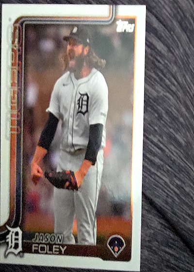 2025 Topps Series 2 #410 Jason Foley — front
