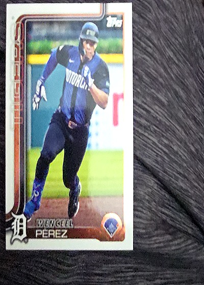 2025 Topps Series 2 #646 Wenceel Perez — front