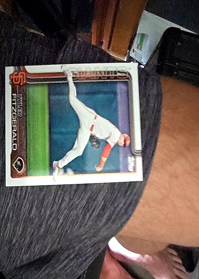 2025 Topps #596 Tyler Fitzgerald — front