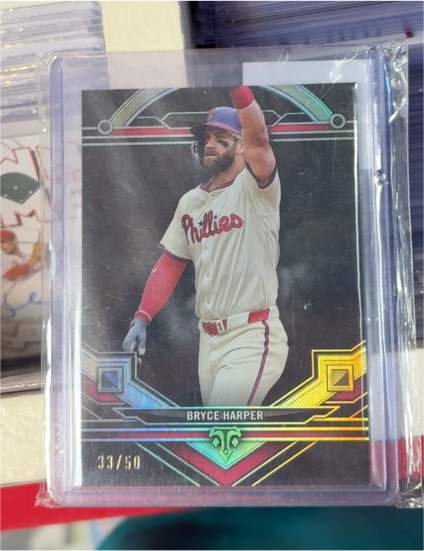 2024 Topps Triple Threads #33 Bryce Harper — front
