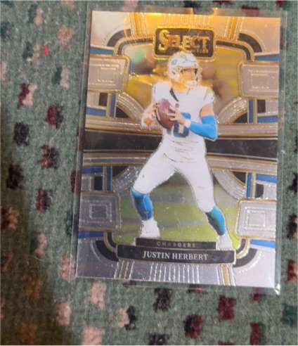 2023 Panini Select Concourse #52 Justin Herbert — front