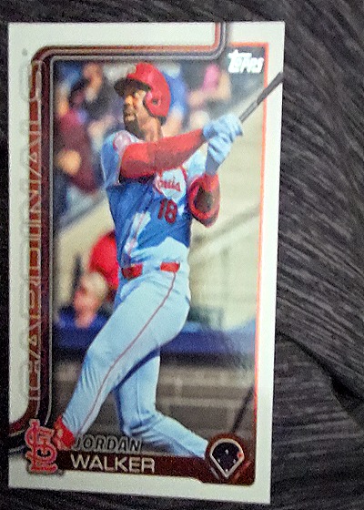 2025 Topps #485 Jordan Walker — front