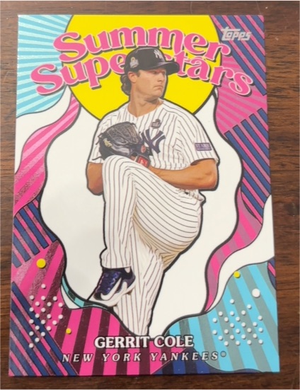 2025 Topps Series 2 #SS-47 Gerrit Cole Summer Superstars — front