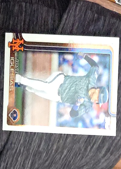 2024 Topps #TBD Jose Iglesias — back