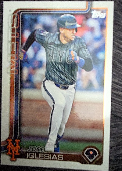 2025 Topps #386 Jose Iglesias — front
