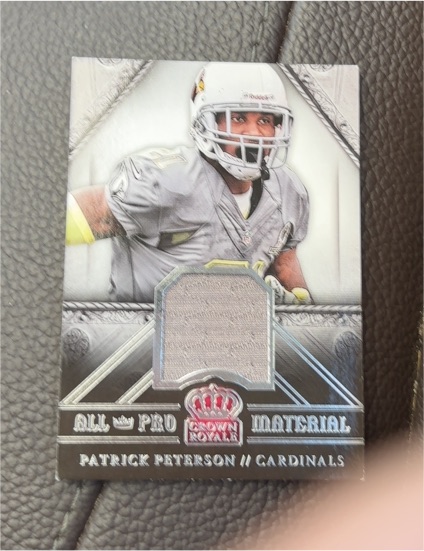 2014 Panini Crown Royale All Pro Material Patrick Peterson — front