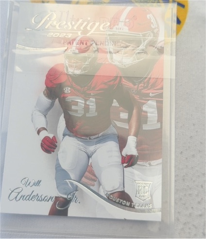 2023 Panini Prestige #387 Will Anderson Jr. — front