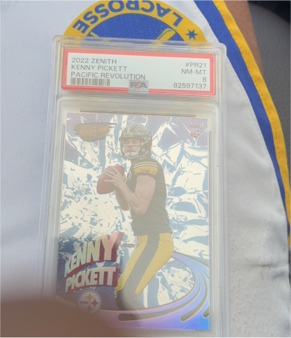 2022 Panini Zenith Pacific Revolution #PR-21 Kenny Pickett — front