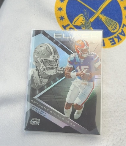 2023 Panini Chronicles Black Draft Picks #4 Anthony Richardson — front