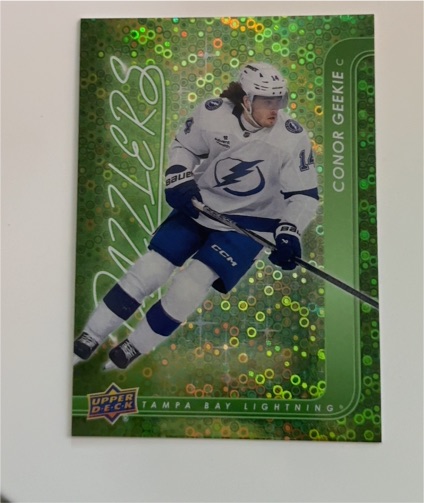 2024-25 Upper Deck Dazzlers #DZ-23 Conor Geekie — front