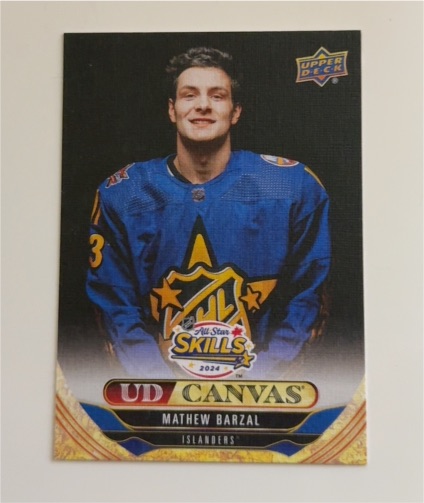2024-25 Upper Deck UD Canvas #C394 Mathew Barzal — front