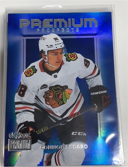 2023-24 SkyBox Metal Universe Premium Prospects #PP-1 Connor Bedard — front