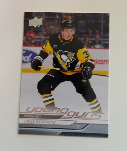 2024-25 Upper Deck Extended Series #703 Owen Pickering — front