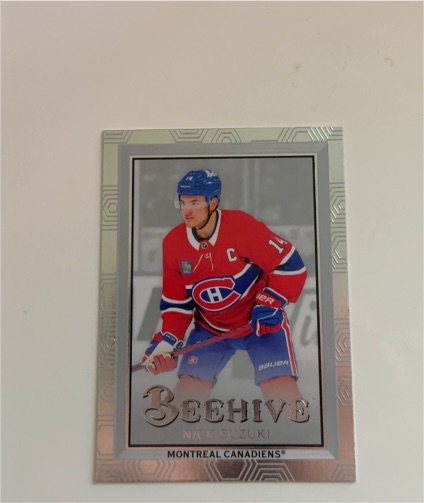 2024-25 Upper Deck Extended Series Beehive #BH-7 Nick Suzuki — front