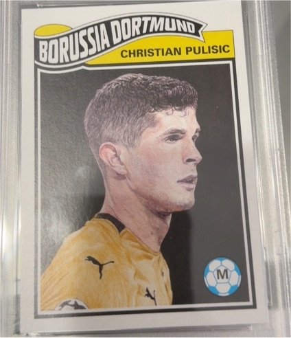 2019 Topps Living UEFA Champions League #6 Christian Pulisic — front