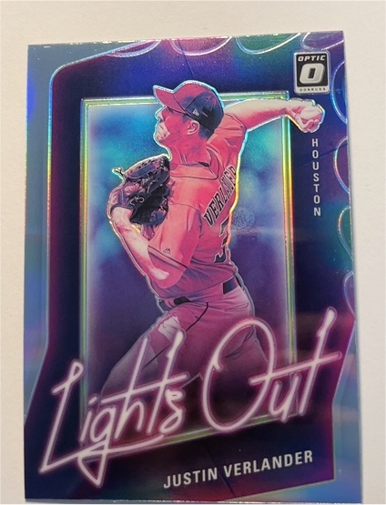 2021 Donruss Optic #LO10 Justin Verlander Lights Out — front