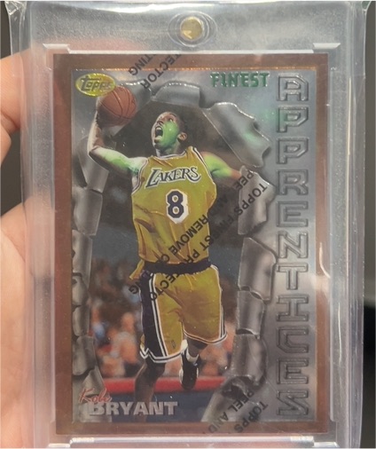 1996-97 Topps Finest #74 Kobe Bryant — front