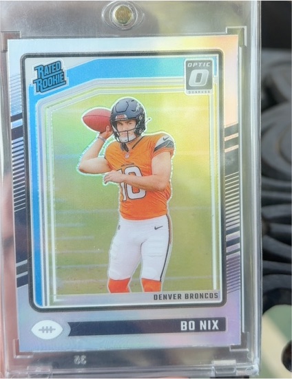 2024 Panini Donruss Optic #209 Bo Nix — front