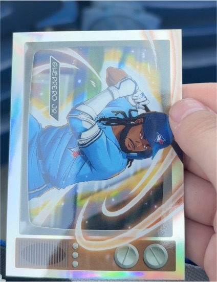 2025 Topps Bunt Bowman Anime Vladimir Guerrero Jr. — front