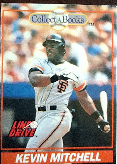 1991 Collect-A-Books Line Drive Kevin Mitchell — front