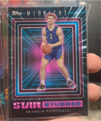 2023-24 Topps Midnight #SS-30 Brandin Podziemski — front