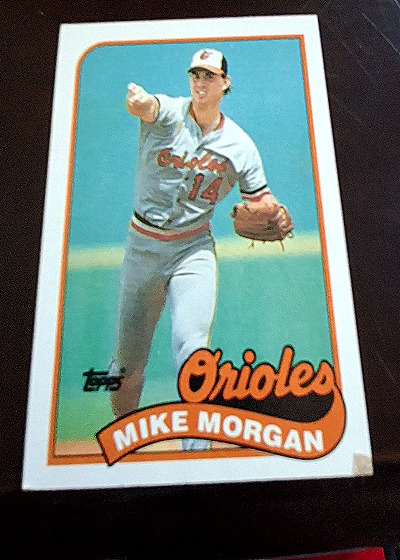 1989 Topps #788 Mike Morgan — front