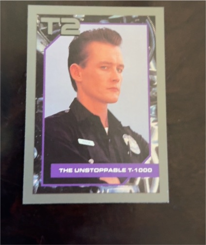 1991 Impel Terminator 2 #10 The Unstoppable T-1000 — front
