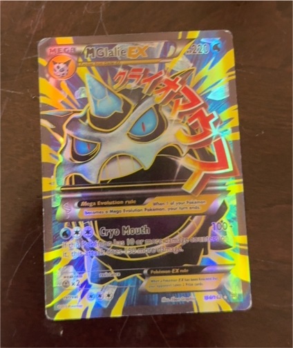 2015 Pokémon XY Breakthrough #156 M Glalie EX — front