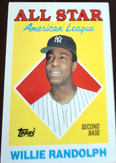 1988 Topps #387 Willie Randolph — front