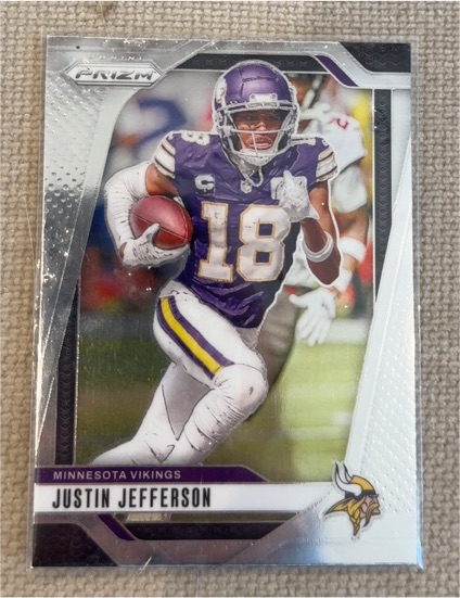2024 Panini Prizm #187 Justin Jefferson — front