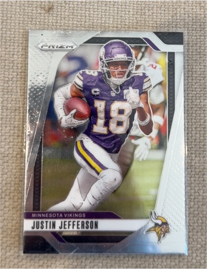 2024 Panini Prizm #187 Justin Jefferson — front