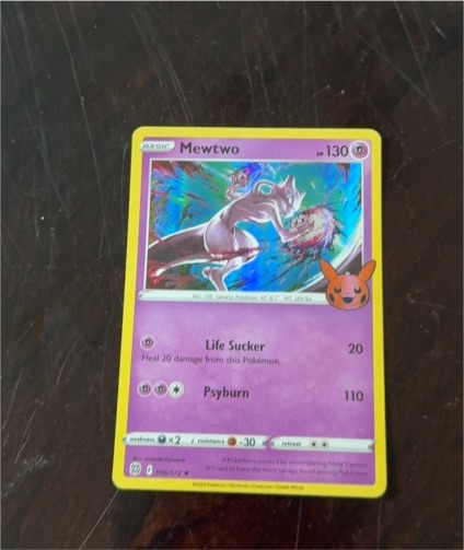 2022 Pokémon TCG Brilliant Stars #056 Mewtwo — front