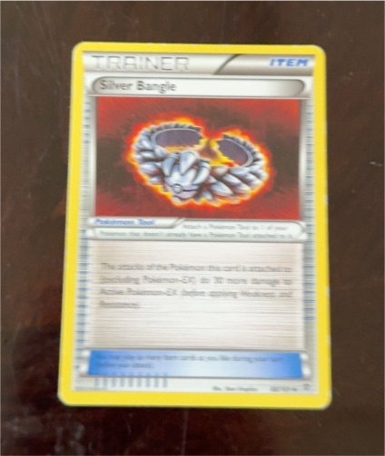 2013 Pokémon Black & White Plasma Blast #88 Silver Bangle — front