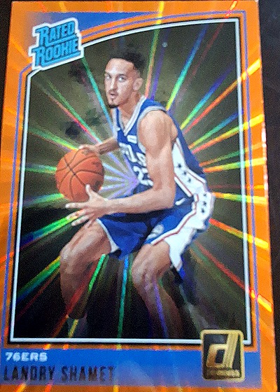 2018-19 Donruss #158 Landry Shamet — front