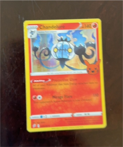 2023 Pokémon TCG Trick or Trade #033/192 Chandelure — front