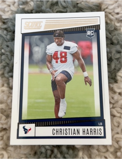 2022 Panini Score #352 Christian Harris — front