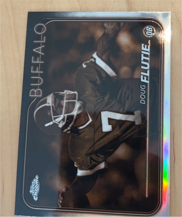 2024 Topps Chrome #10 Doug Flutie — front