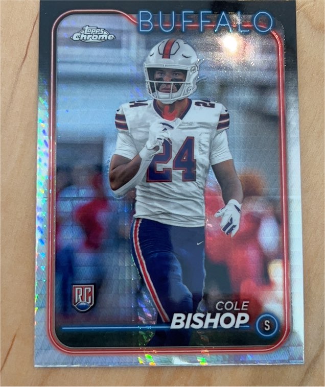 2024 Topps Chrome #263 Cole Bishop — front