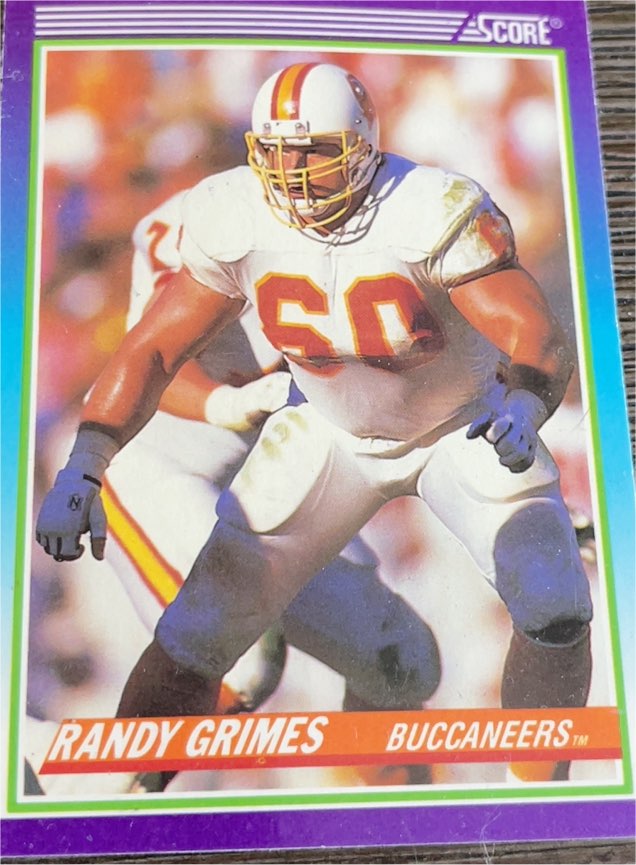 1990 Score #460 Randy Grimes — front