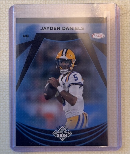 2024 SAGE Low Series - All Rookie Team #122 Jayden Daniels — front