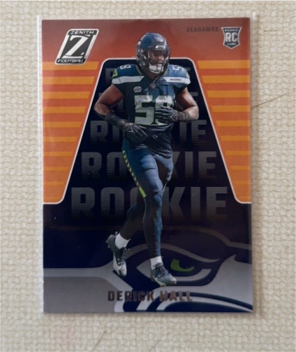 2023 Panini Zenith #130 Derick Hall Rookie RC Seattle Seahawks — front